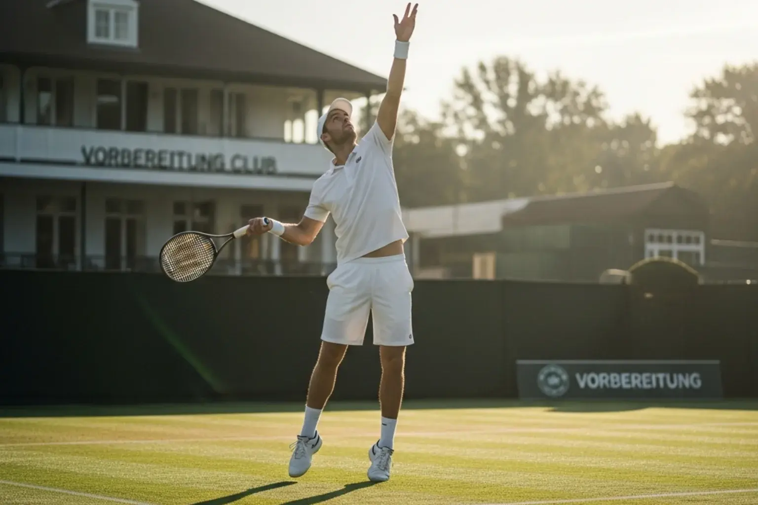 Pista de hierba del torneo Queen